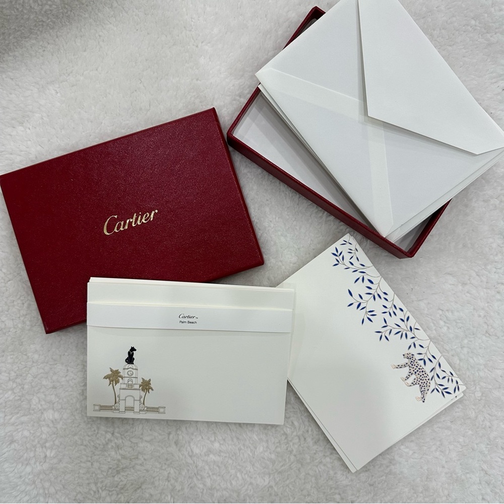 Cartier Palm Beach Collection Note Cards